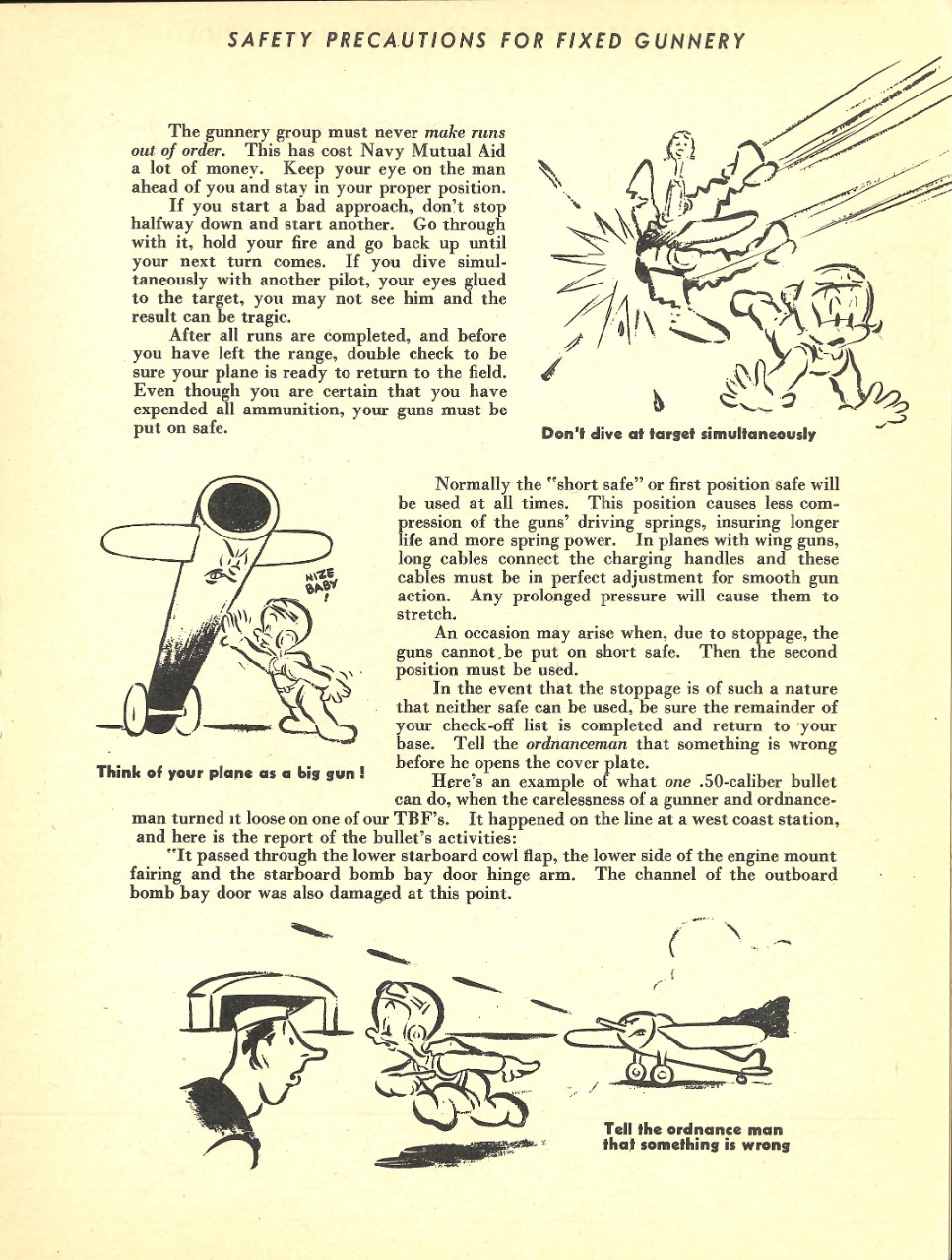 Don’t Kill Your Friends: Safety Precautions for Fixed Gunnery Page 6