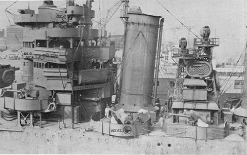 Photo 4: Port side of forward superstructure.
