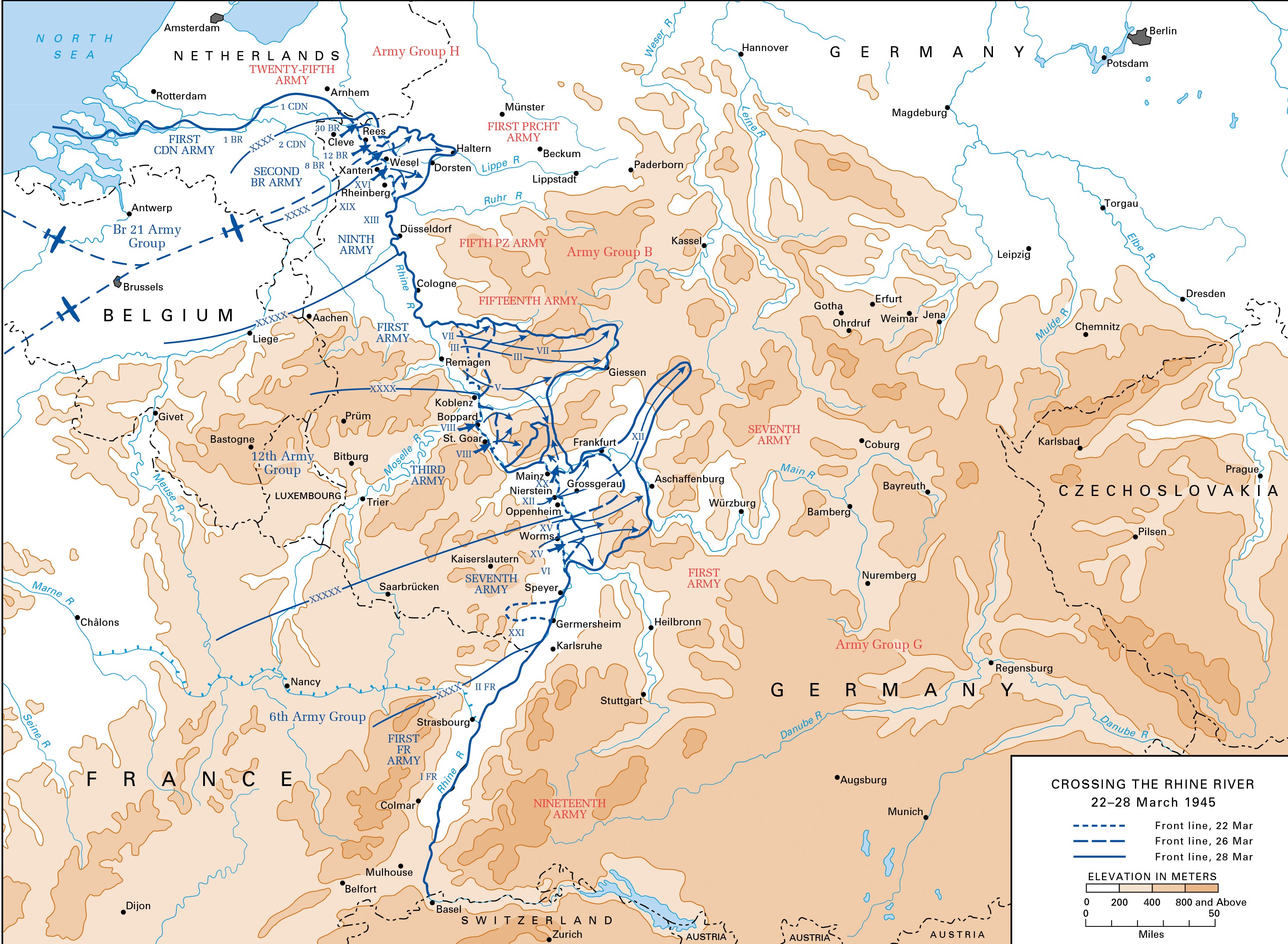 The Rhine Crossings in World War II