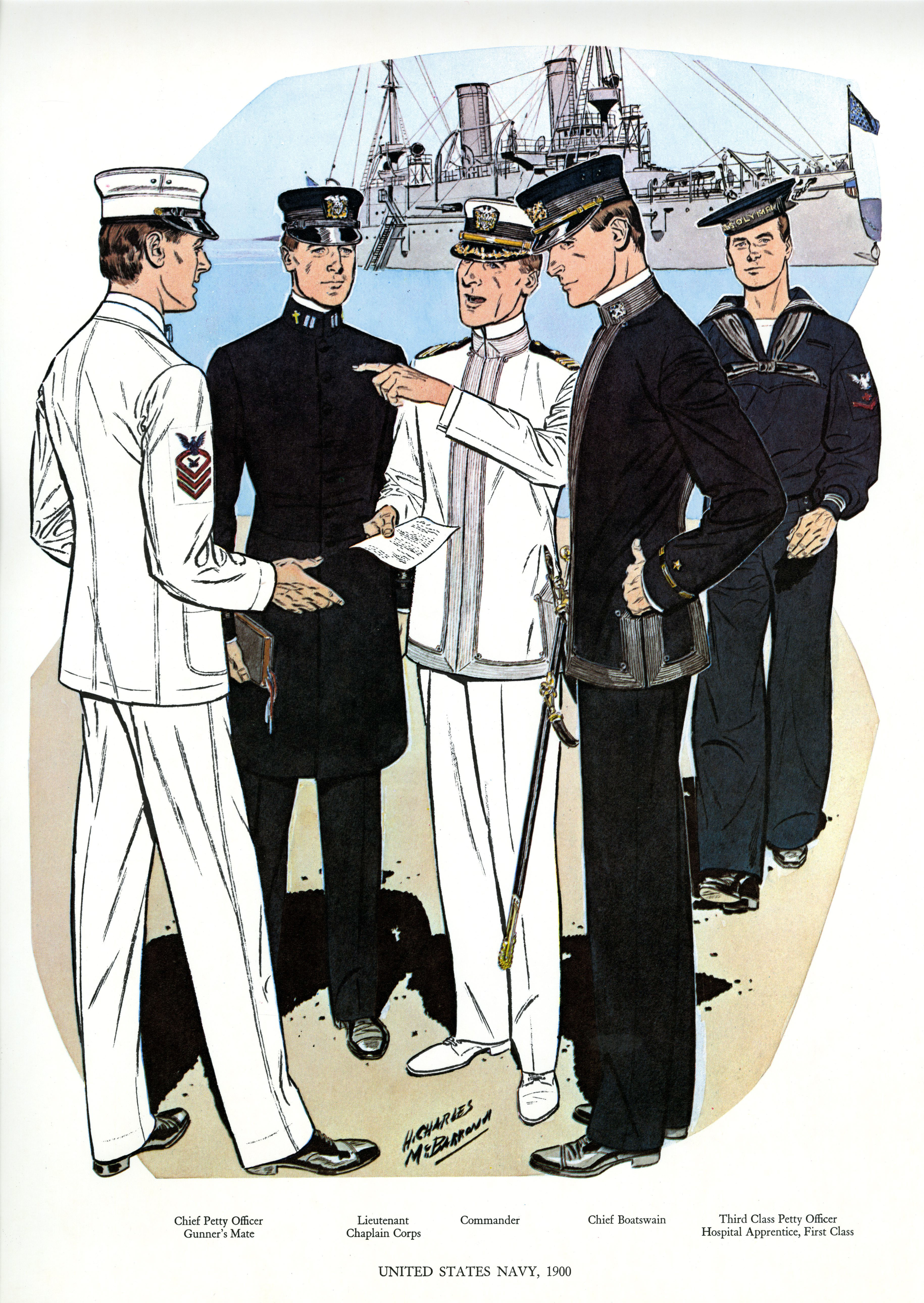 navy enlisted dress uniforms