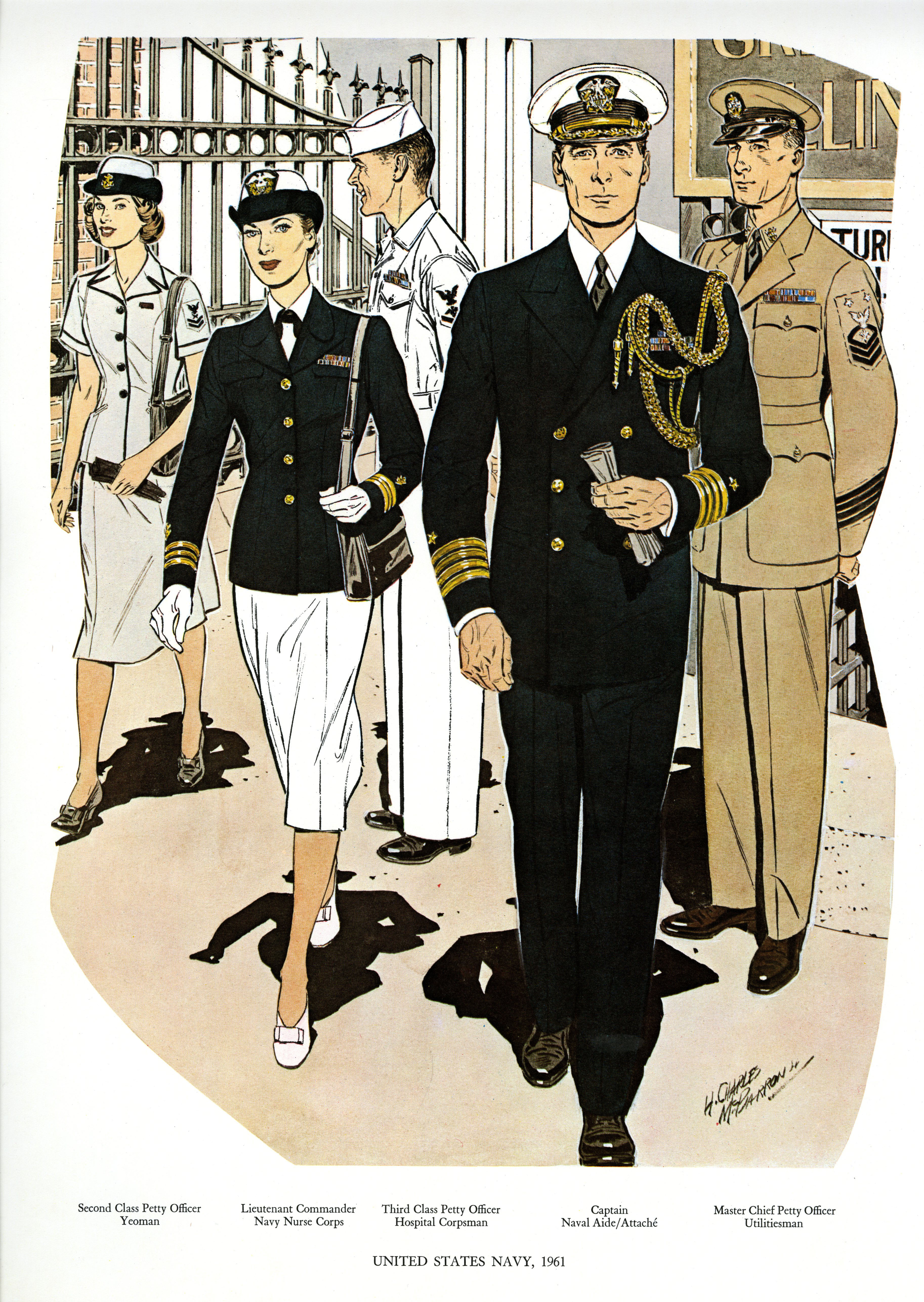 navy captain uniform