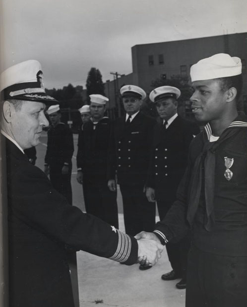 MIAMI, Fla. (May 2, 2022) - U.S. Navy Sailors parade the colors at