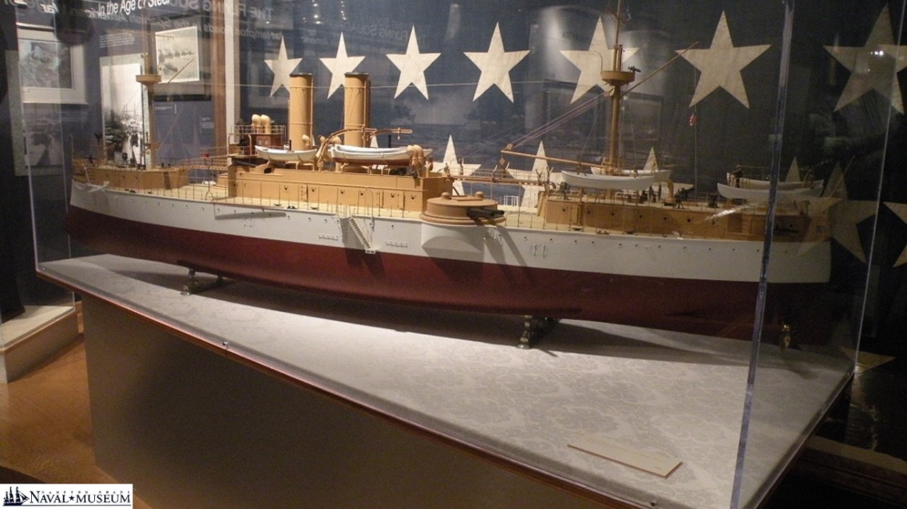 USS Maine model 