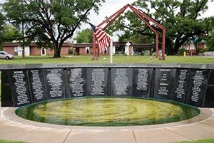 311-MAD-37542: The Camille Hurricane Memorial in Biloxi, Mississippi, was severely damaged by Hurricane Katrina, August 13, 2008. This image shows the memorial restored. Official Emergency Management Programs, Activities and Officials Photograph,...