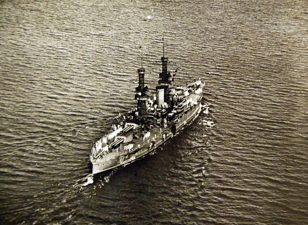 <p>Lot-11952-VI-40: USS Arizona (BB 39) arriving at Panama, 1923.&nbsp;</p>
