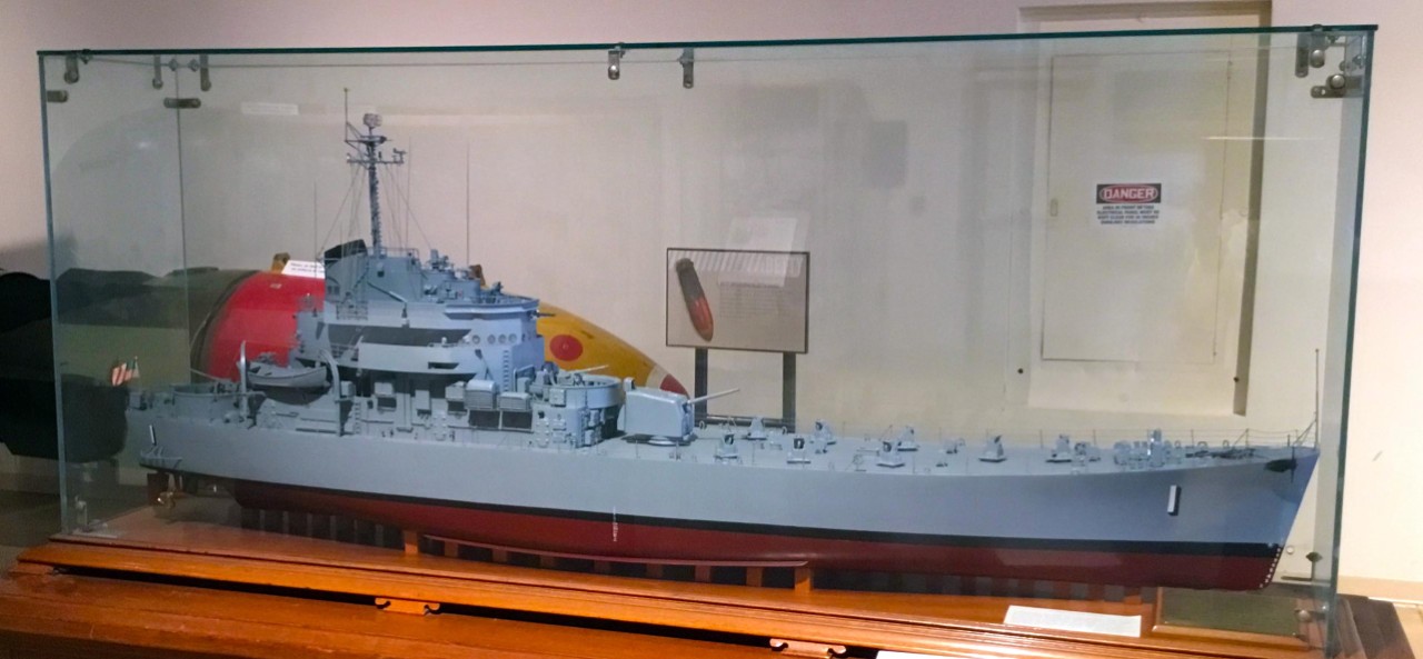 USS Carronade (IFS-1), model