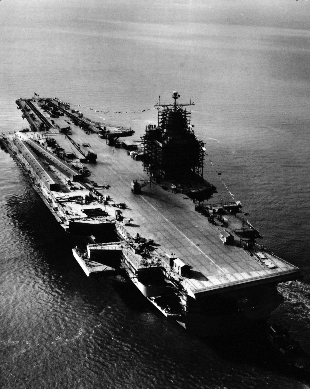 Sept. 24, 1960: First Nuclear Carrier, USS Enterprise, Launched