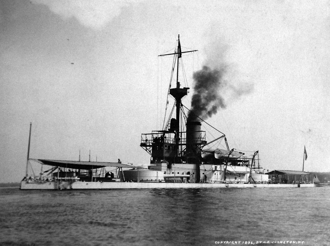 LC-Lot-3370-33:  USS Miantonomoh (Monitor #5), 1893