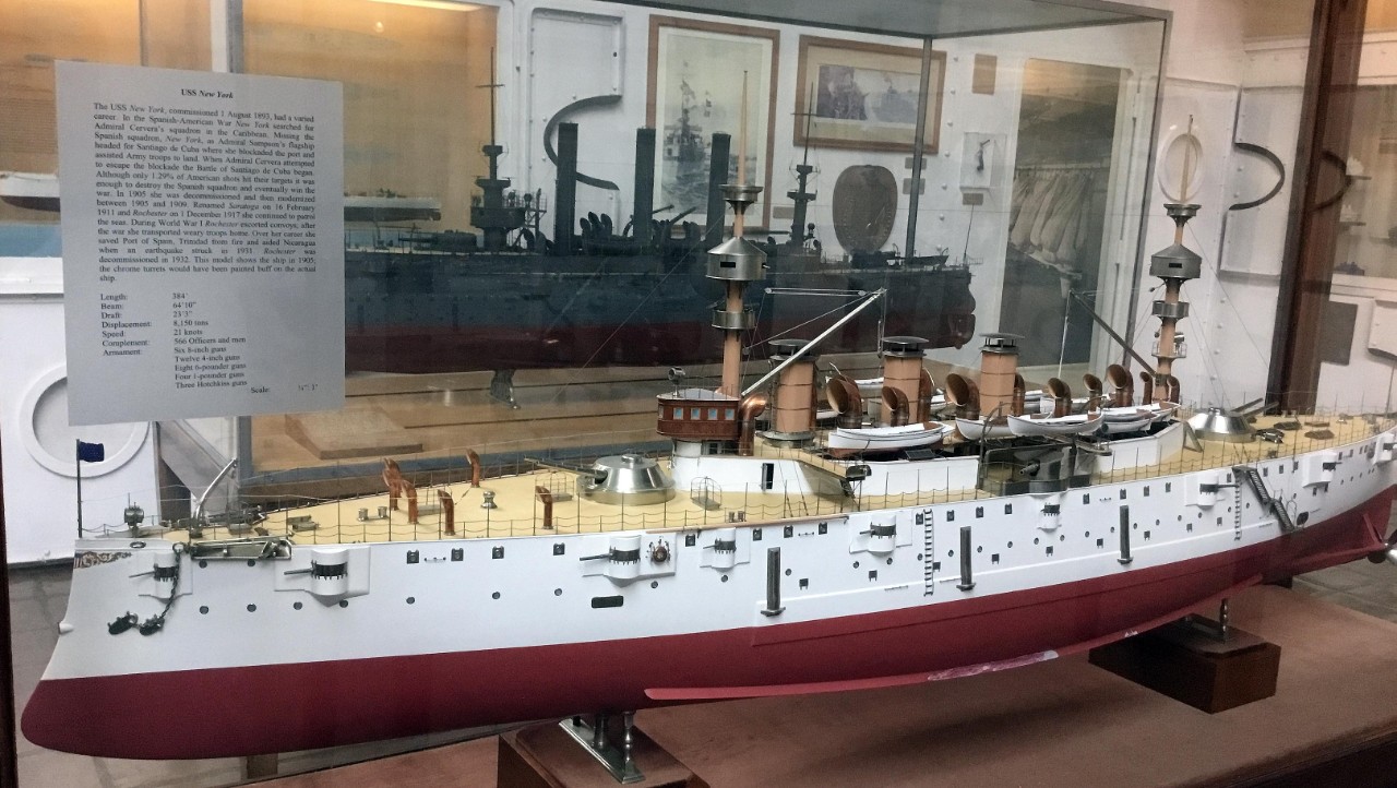 USS New York (Armored Cruiser #2), model