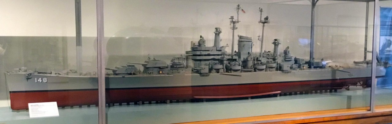 USS Newport News (CA-148), model