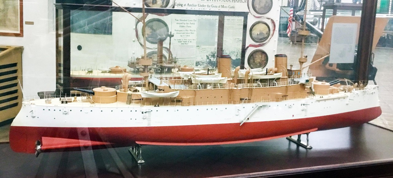 USS Olympia (Cruiser #6), model 