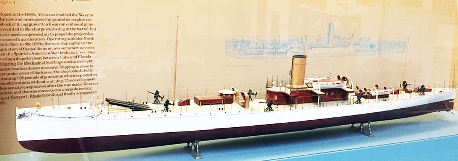 USS Vesuvius (Dynamite Gun Cruiser), model