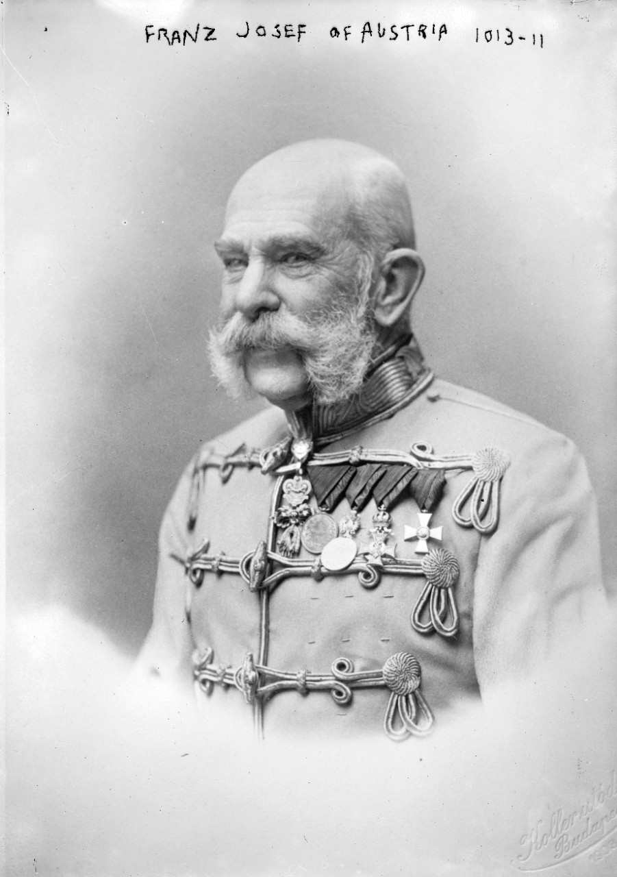 <p>LC-B2- 1013-11: Commander-in-Chief of the Austro-Hungarian Army, Emperor Franz Josef (1848-1916).&nbsp;&nbsp;</p>

