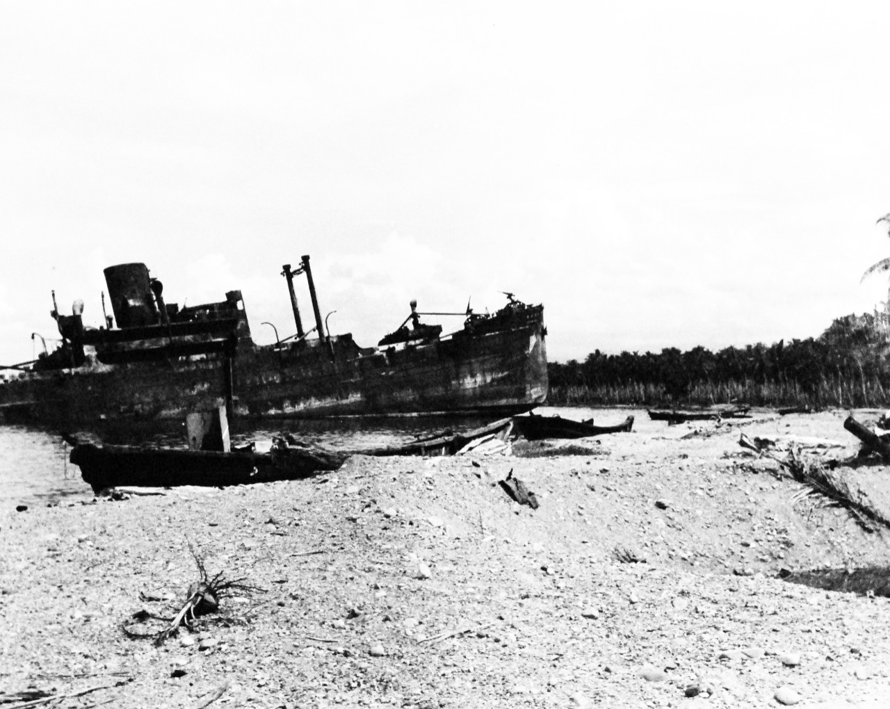 US Navy ship damage World War II Pacific