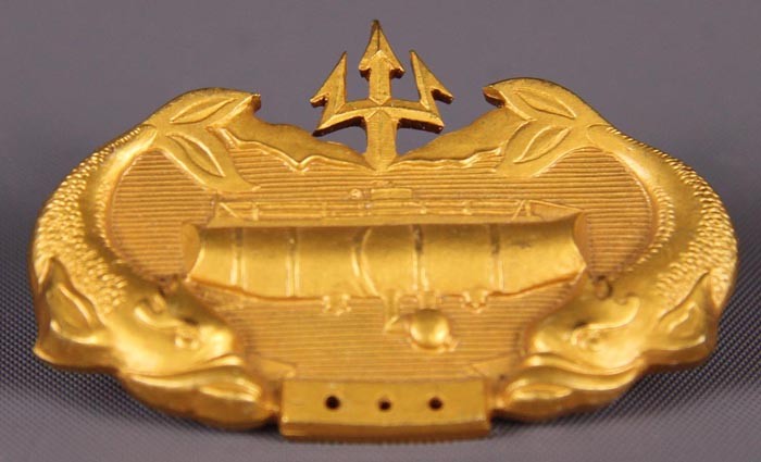 Brass Blessing Marine Solid Navy Master Diver Plaque Deep Sea