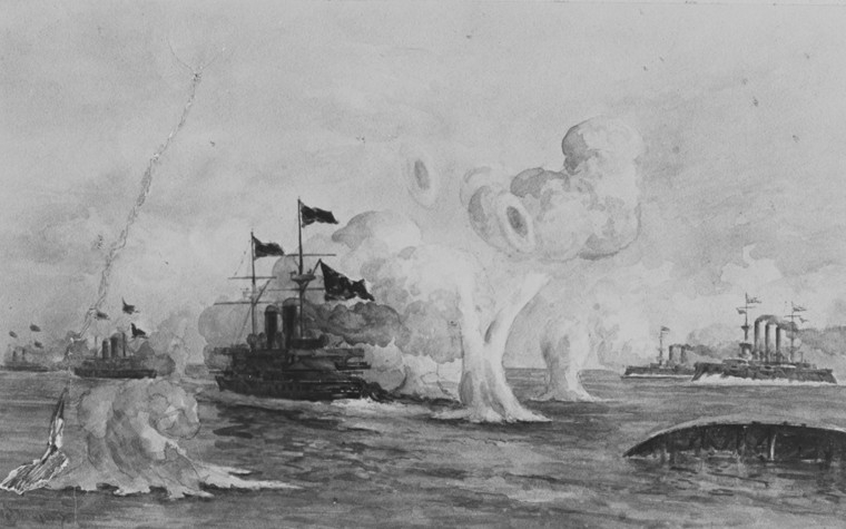 On 11 June 1871, during the (Second) Battle of Ganghwa, Rear Admiral John Rodgers' squadron landed a party of 650 Marines and Sailors to attack and capture Fort McKee (also known as the Citadel), Korea. 