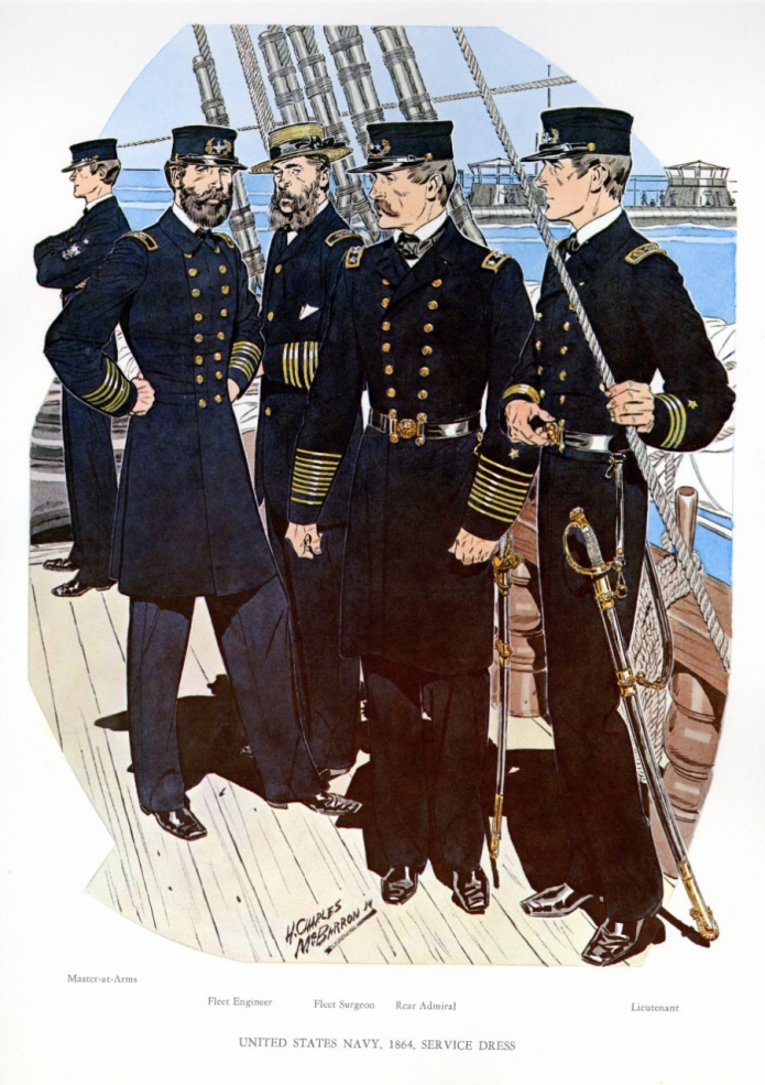 pictorial history of u.s. navy uniforms