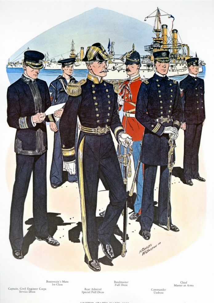 us navy uniform during civil war