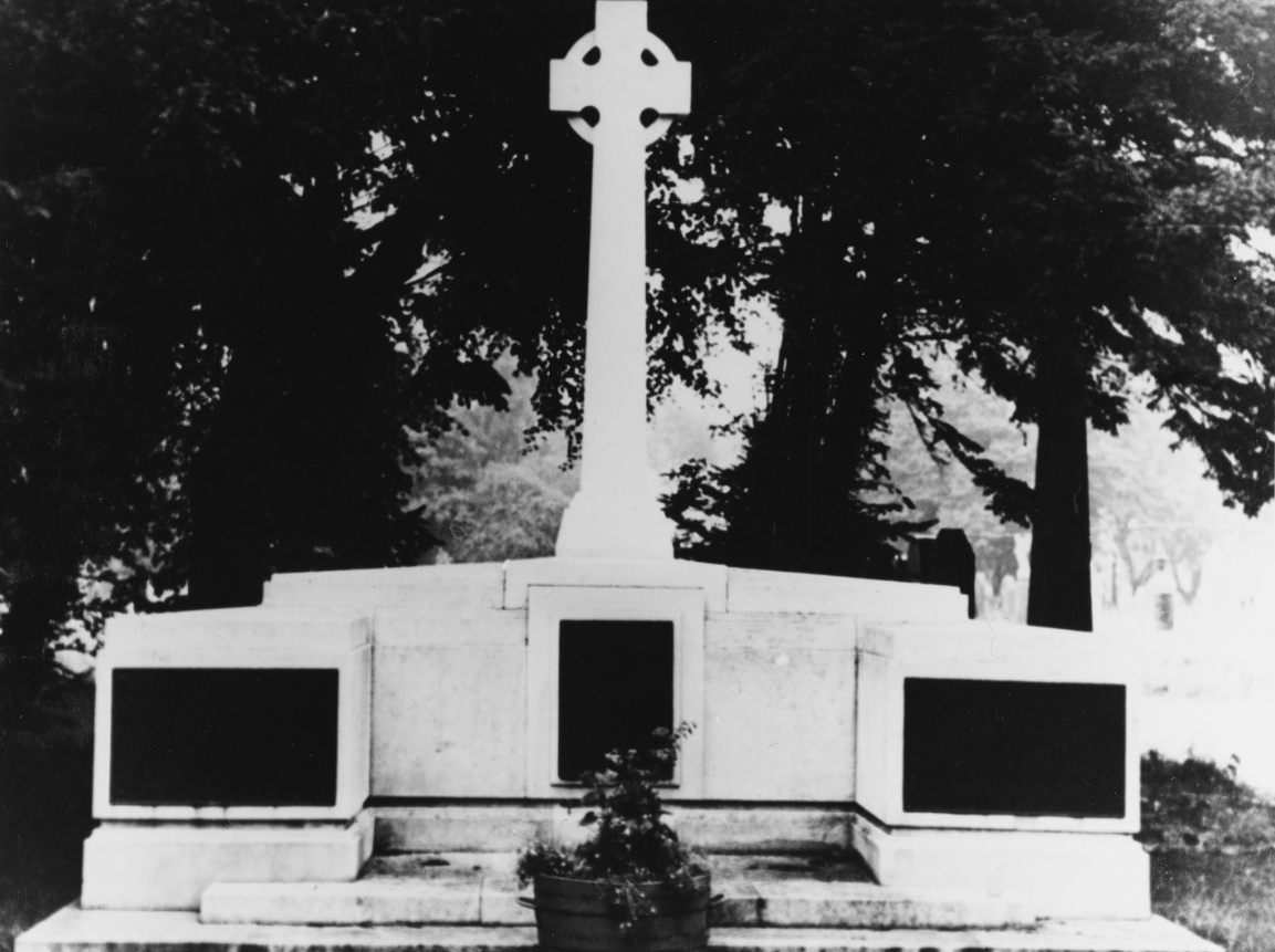 Memorial at Hull, Yorkshire, England