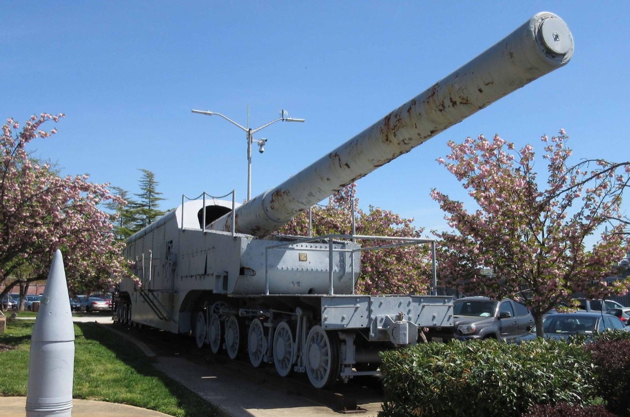 World War I 14"/50 Railway Gun