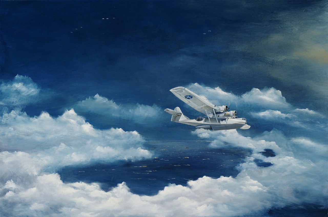battle of midway painting