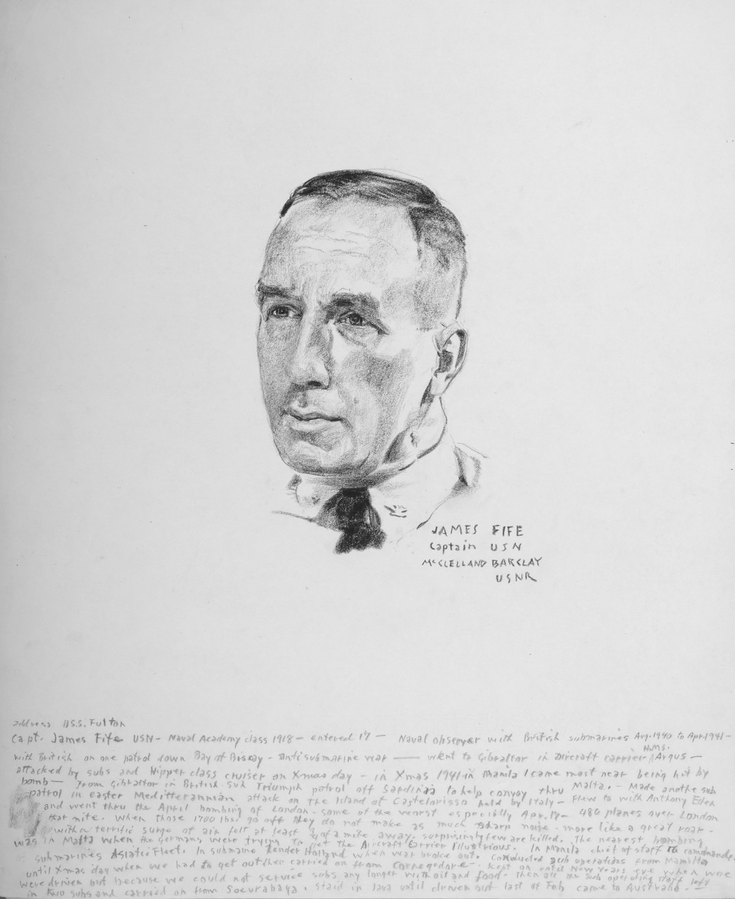 Portrait of CAPT James Fife
