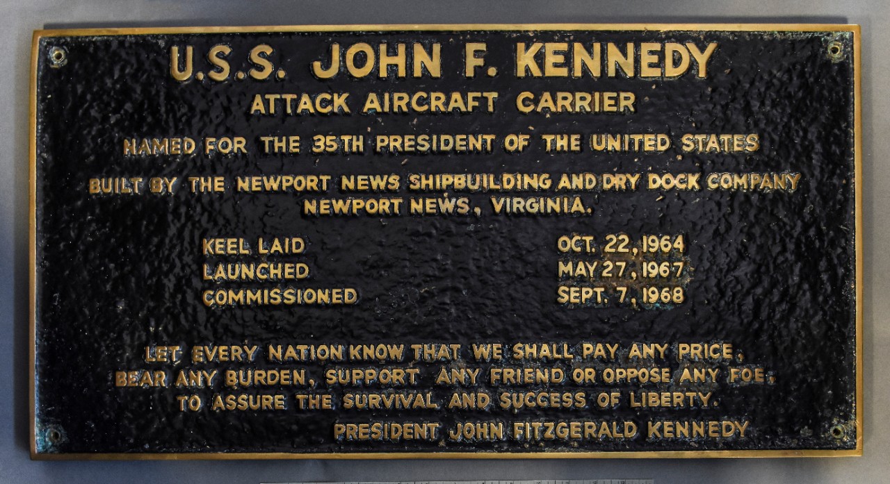USS John F Kennedy (CVA-67)