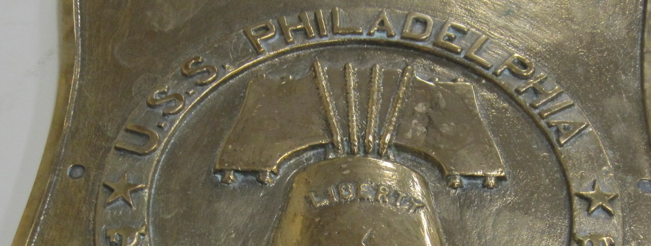 Insignia Plaque from USS Philadelphia