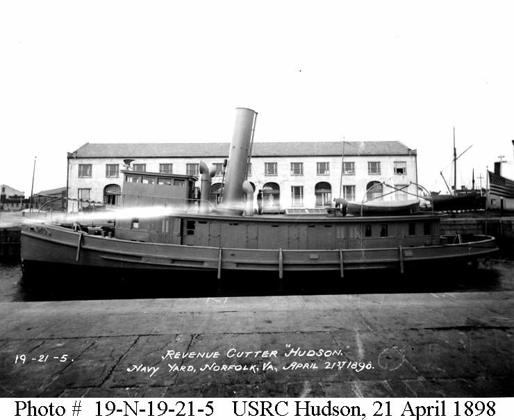 Photo #: 19-N-19-21-5  USRC Hudson (1893-1935)