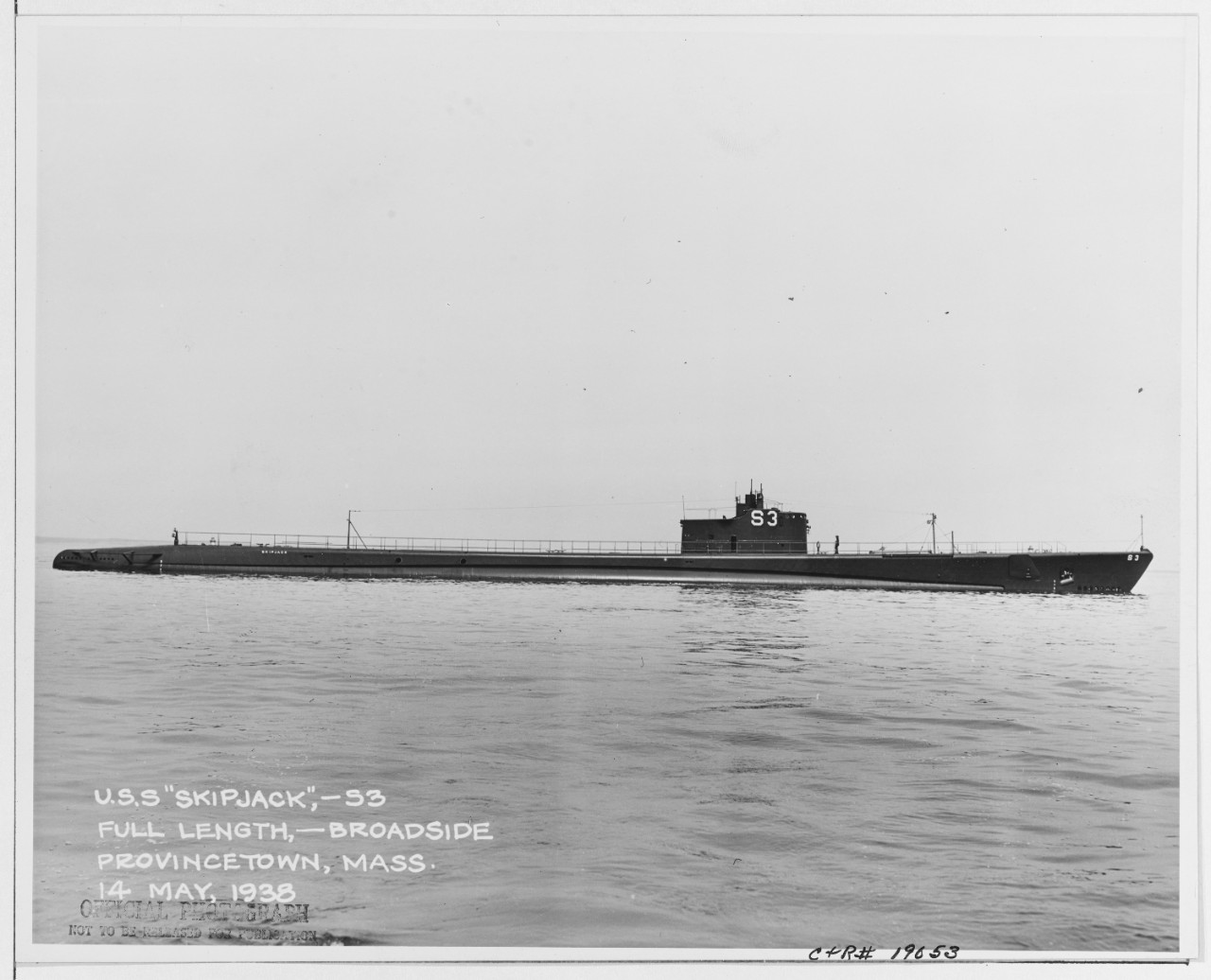 Photo #: 19-N-19053  USS Skipjack