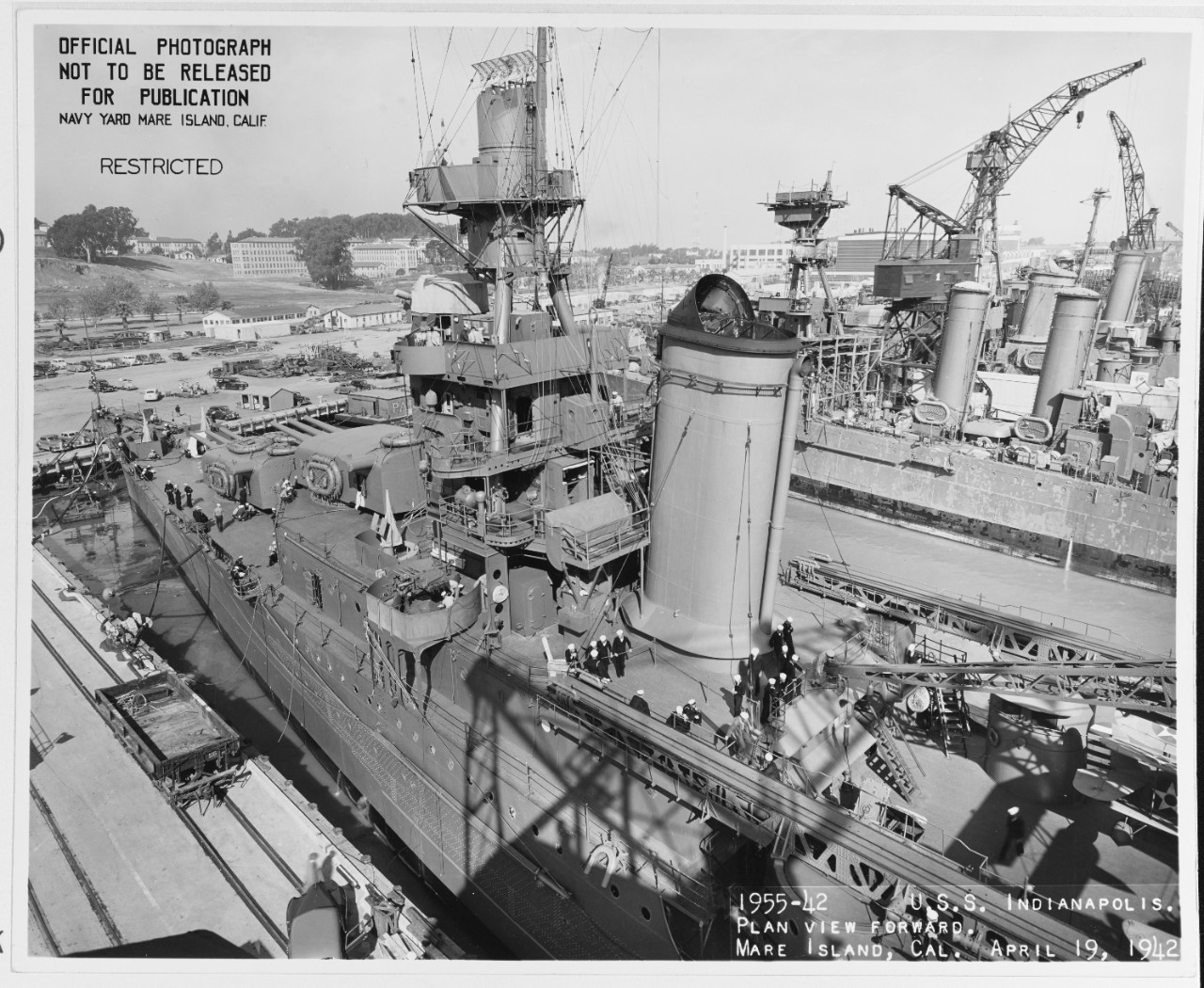 Photo #: 19-N-29301  USS Indianapolis (CA-35)