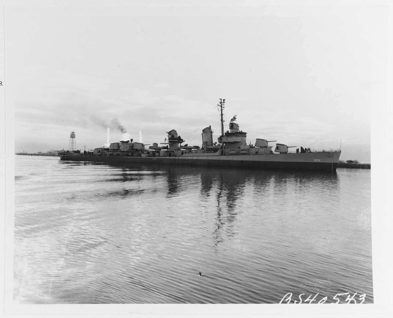 Photo #: 19-N-40543  USS Charles Ausburne (DD-570)