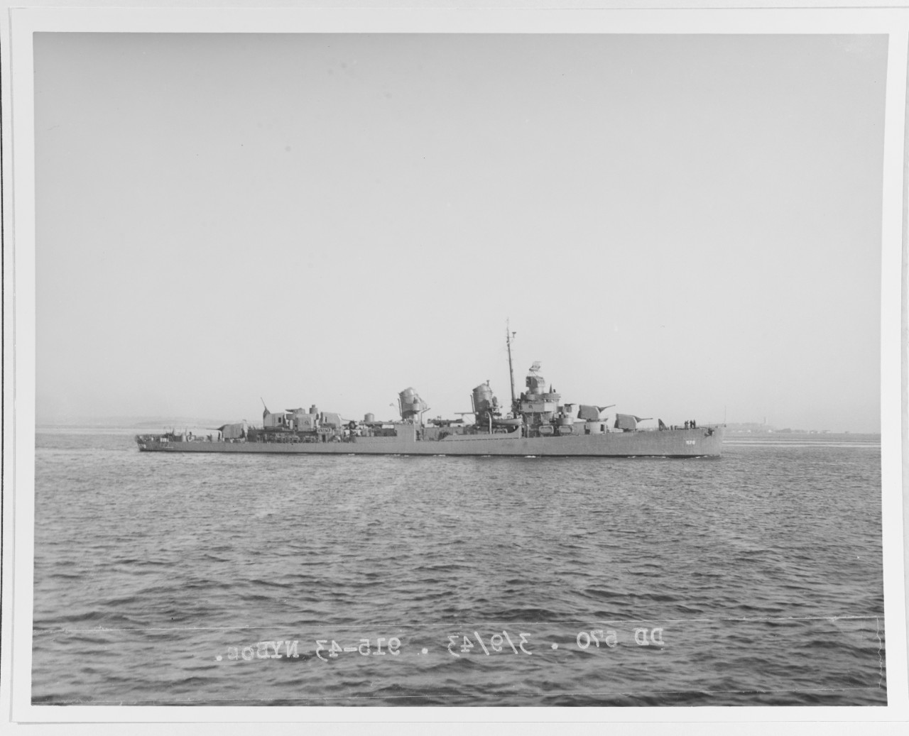 Photo #: 19-N-41528  USS Charles Ausburne (DD-570)
