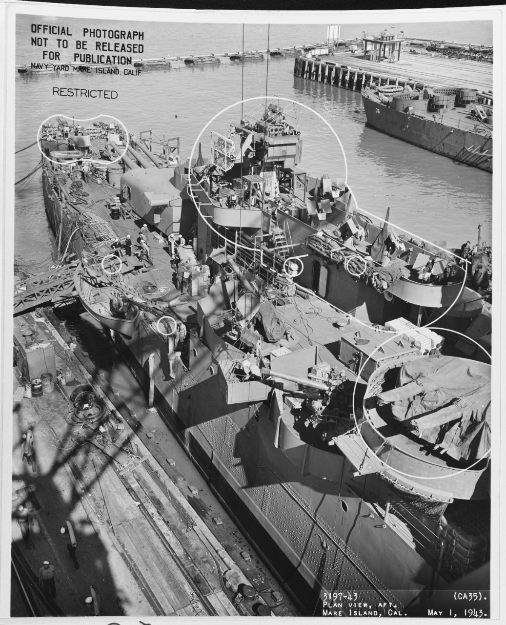 Photo #: 19-N-47567  USS Indianapolis (CA-35)