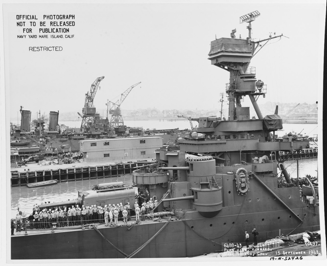 Photo #: 19-N-52426  USS Richmond (CL-9)