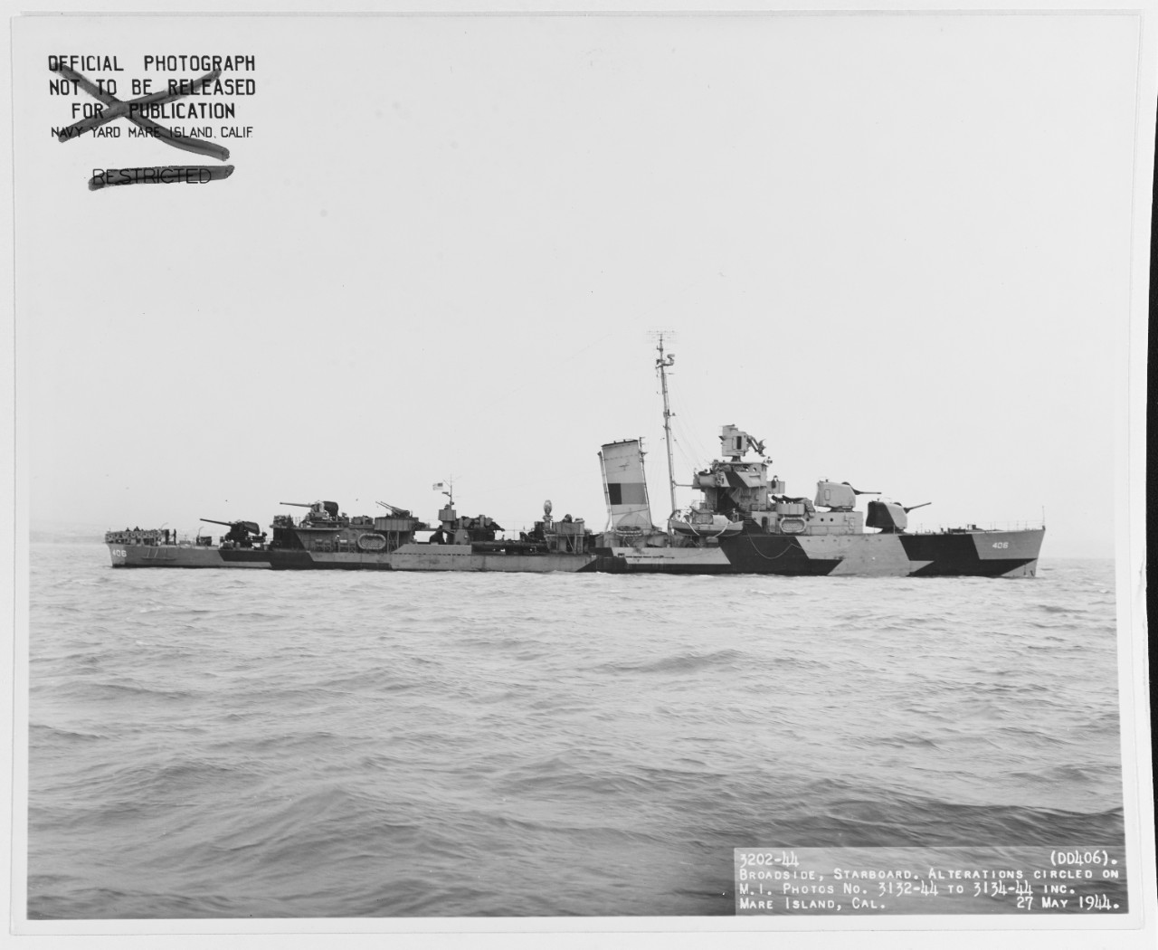 Photo #: 19-N-67023  USS Stack (DD-406)