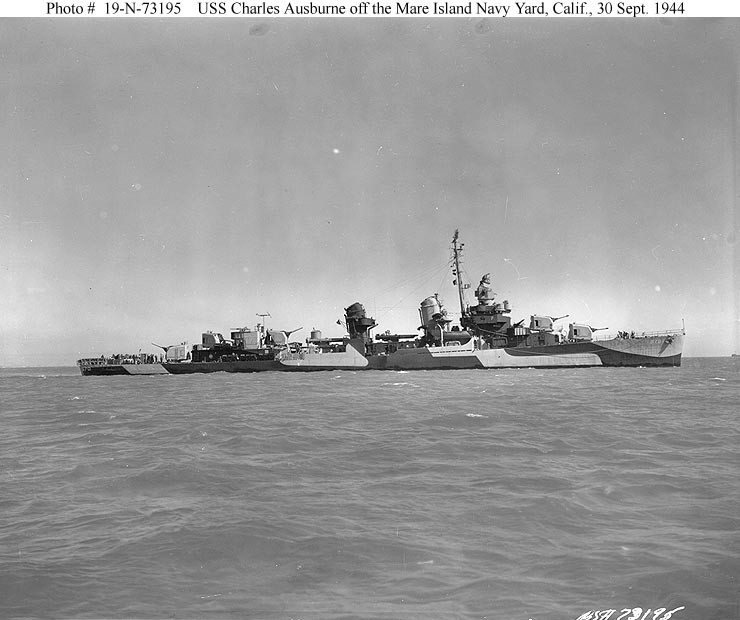 Photo #: 19-N-73195  USS Charles Ausburne (DD-570)