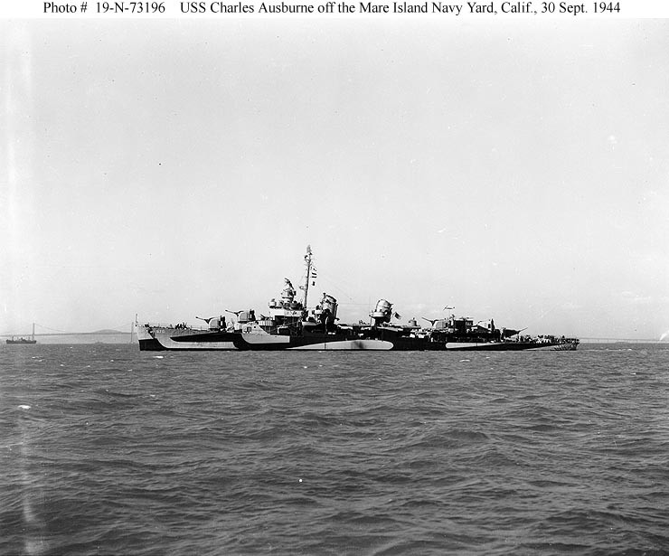 Photo #: 19-N-73196  USS Charles Ausburne (DD-570)