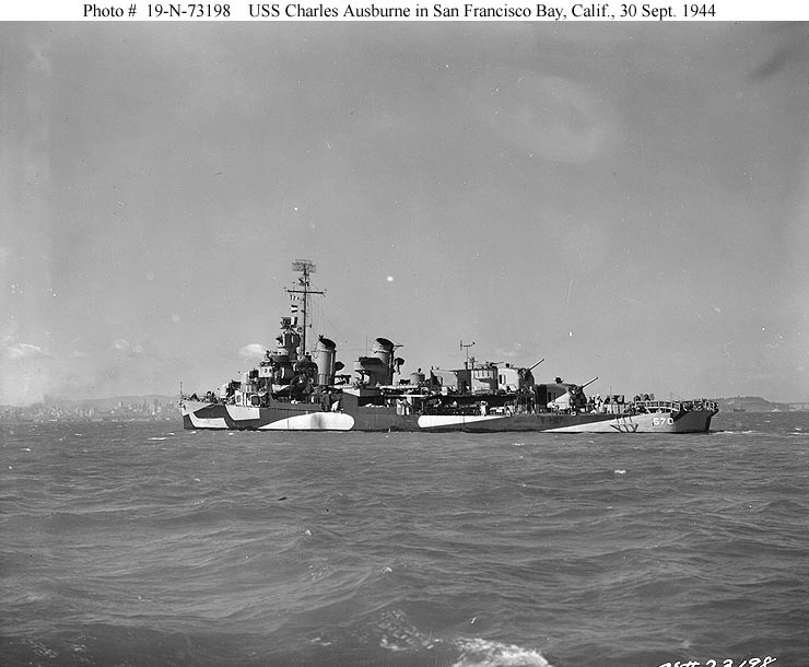 Photo #: 19-N-73198  USS Charles Ausburne (DD-570)