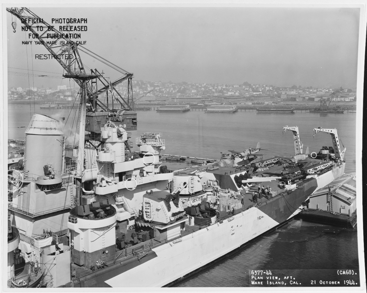 Photo #: 19-N-74299  USS Baltimore (CA-68)