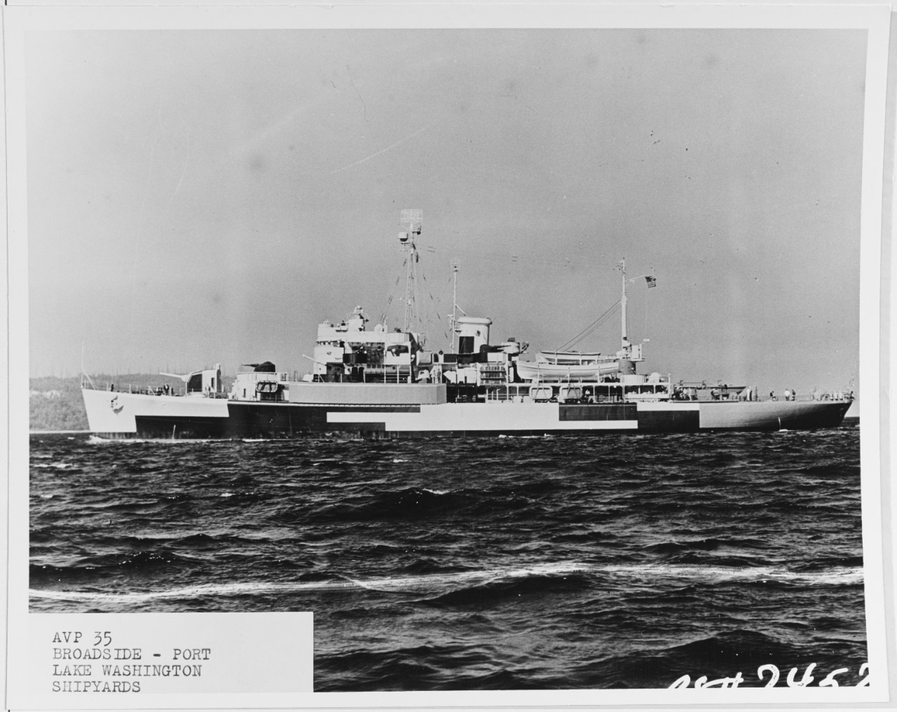 Photo #: 19-N-74574  USS Castle Rock (AVP-35)