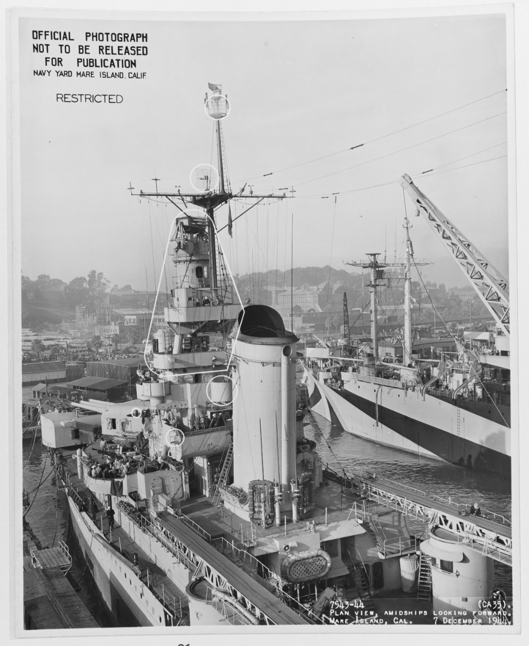 Photo #: 19-N-76909  USS Indianapolis (CA-35)