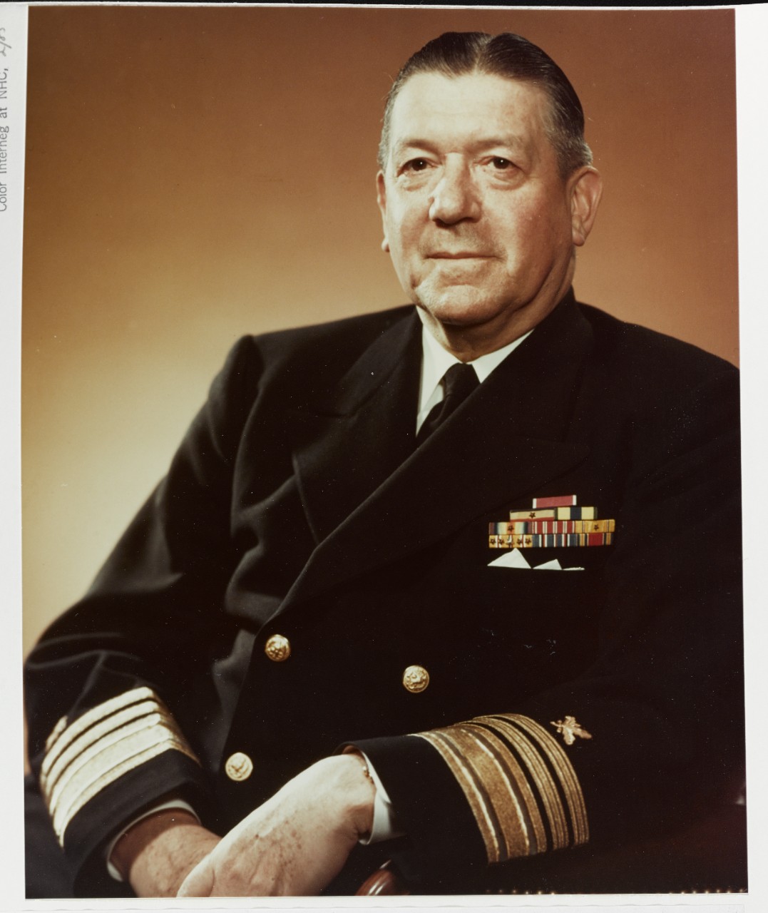Photo #: 80-G-K-14365 Vice Admiral Charles W. Fox, USN (SC)
