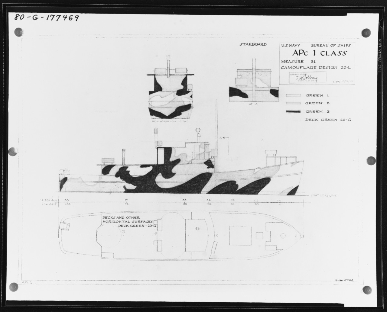 Photo #: 80-G-177469  Camouflage Measure 31, Design 20-L