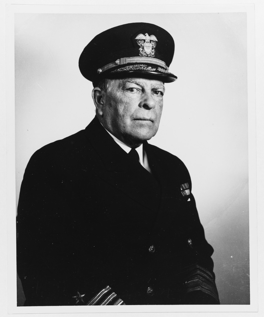 Photo #: 80-G-424350  Vice Admiral William S. Pye, USN