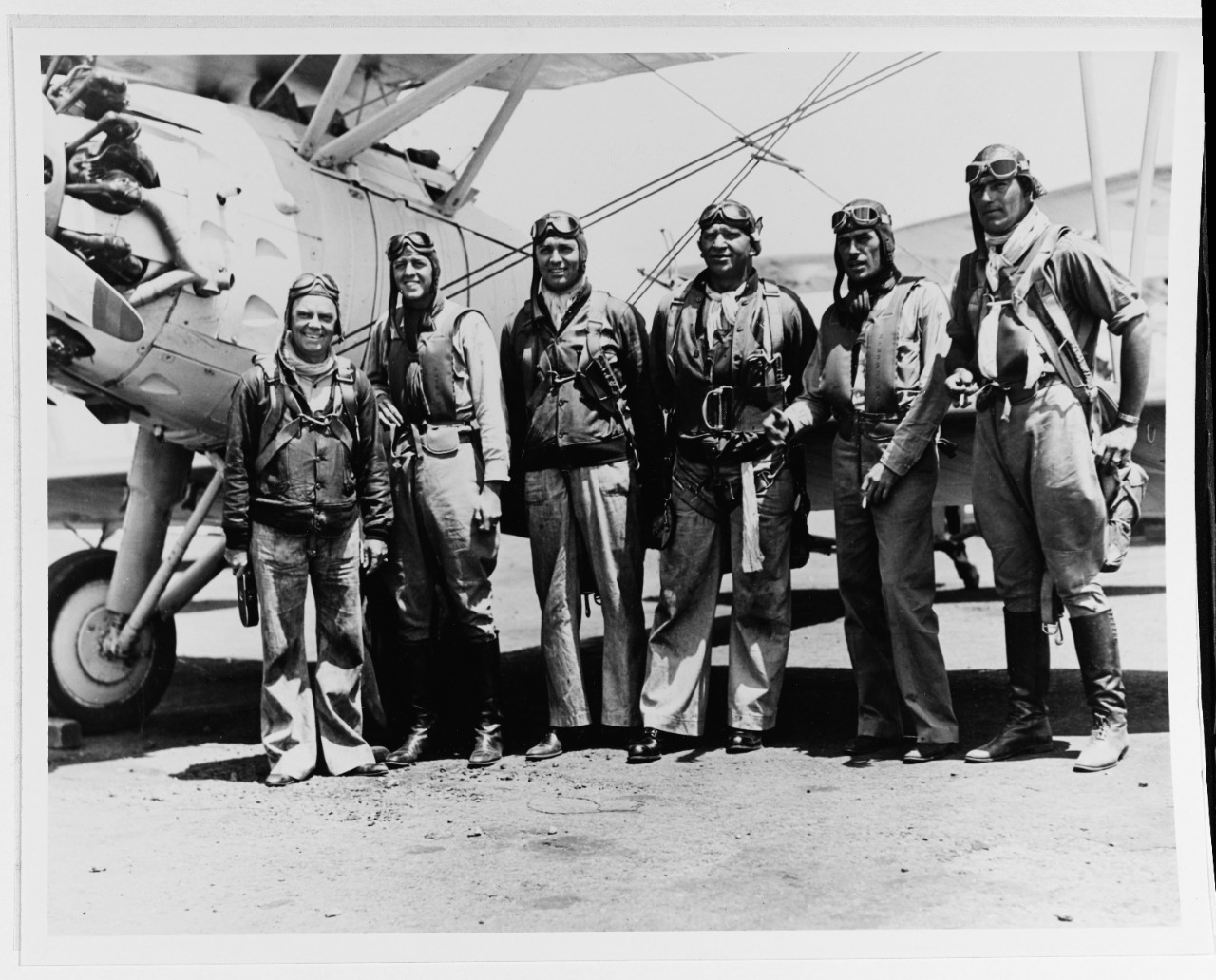 Photo #: 80-G-450865  Naval Aviators and Motion Picture Actors
