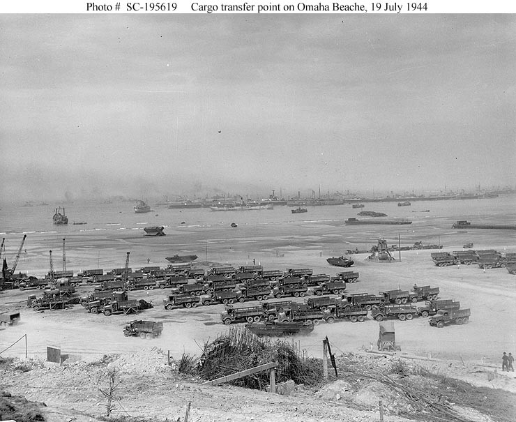 Photo #: SC 195619  Normandy Invasion, June 1944