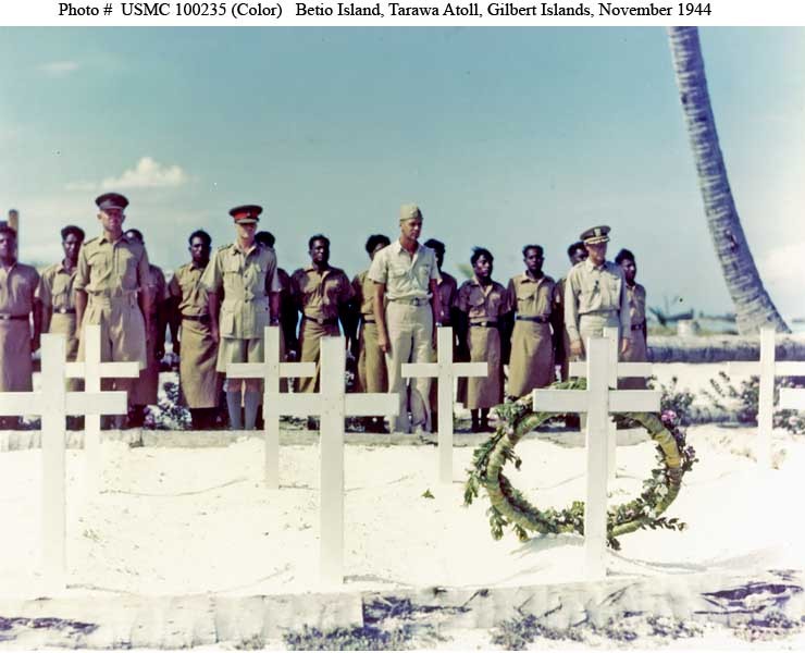 Photo #: USMC 100235 Betio Island, Tarawa Atoll, Gilbert Islands