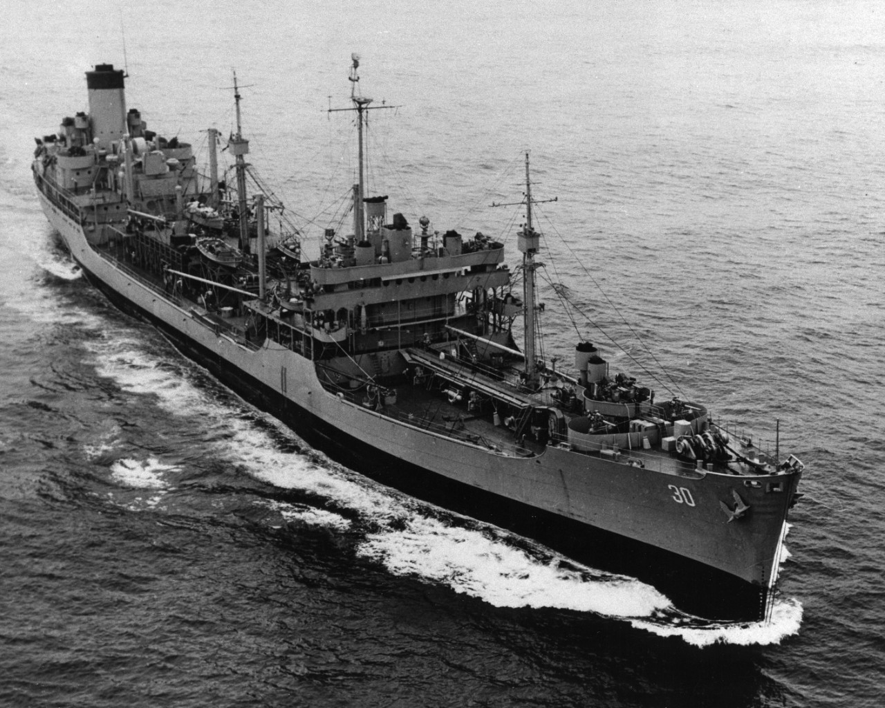 USS Chemung (AO-30), December 1959