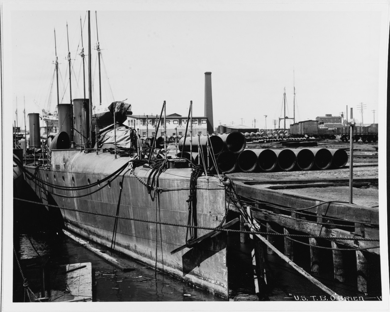 USS O'BRIEN (TB-30), in 1902.
